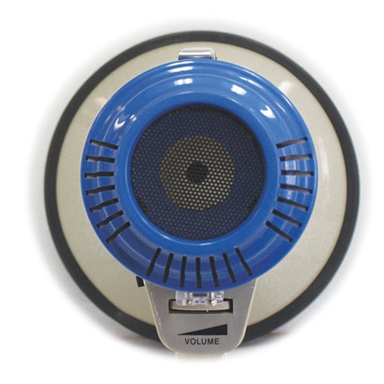 SoundArt 25 Watt Portable Hand-Held Megaphone with Whistle/Siren (Blue)